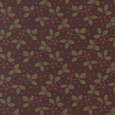 Flannel Season by Kansas Troubles Quilters for Moda 3 Leaves Blenders Leaves